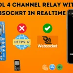 Home Automation with ESP32: Building a 4-Channel Relay Web Server with WebSocket Integration - Yarana IoT Guru Project