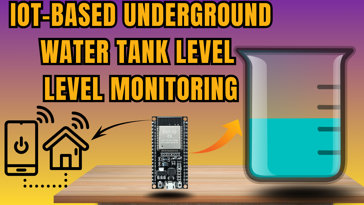 IoT-Based Underground Water Tank Level Monitoring Using ESP32 – Complete Project Guide