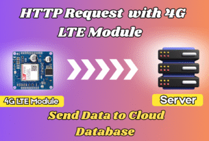 HTTP Request Using 4G LTE Module | Send Data to Cloud Database