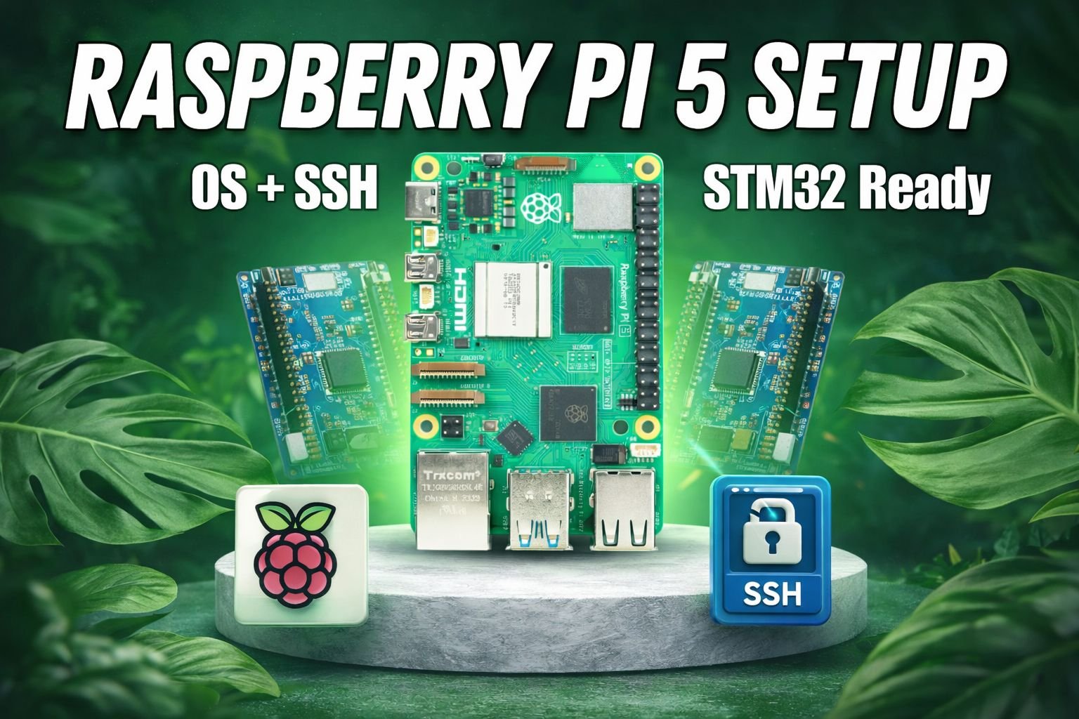 Raspberry Pi 5 Setup for Beginners 🔥 | OS Install, Testing & SSH Remote Access